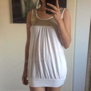 White Mini dress